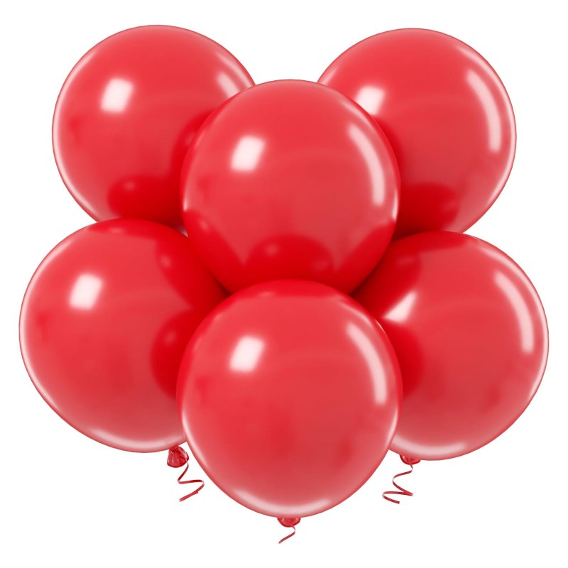 Duże Balony lateksowe czerwone 18 cali 46cm