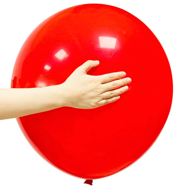 Duże Balony lateksowe czerwone 18 cali 46cm