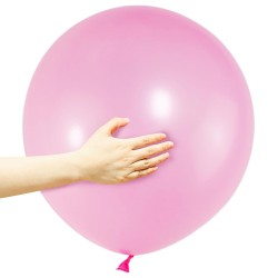 Balony lateksowe 45 cm 18 cali różowe