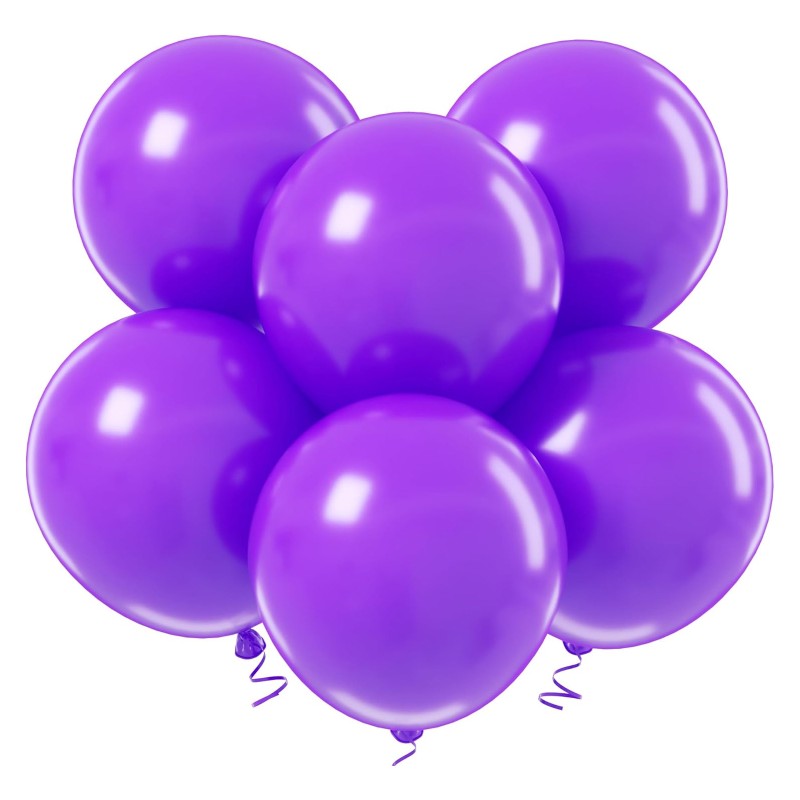 Balony lateksowe 45cm 18 cali fioletowe