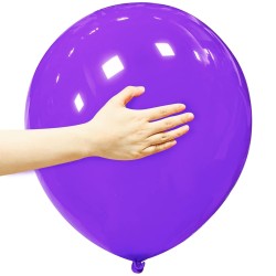 Balony lateksowe 45cm 18 cali fioletowe