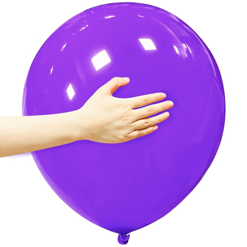 Balony lateksowe 45cm 18 cali fioletowe