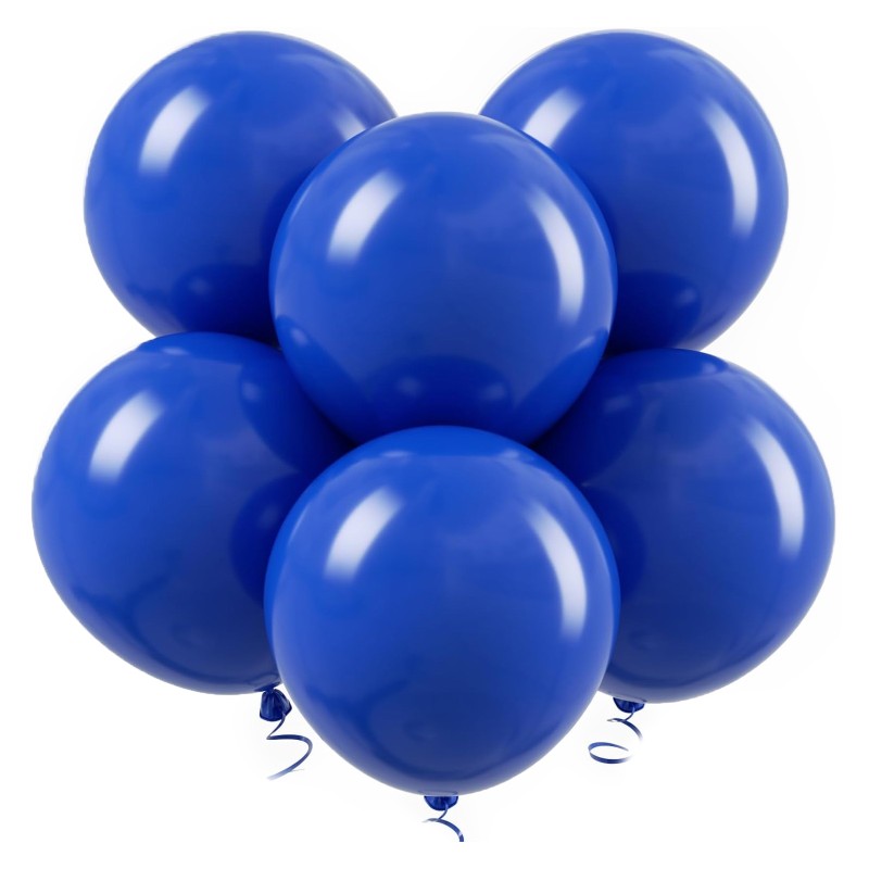 Balony lateksowe 45 cm niebieskie 18 cali