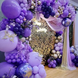 Balony lateksowe 45cm 18 cali fioletowe