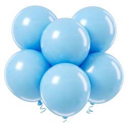 Balony lateksowe 18 cali niebieskie 45cm