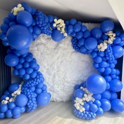 Balony lateksowe 45 cm niebieskie 18 cali