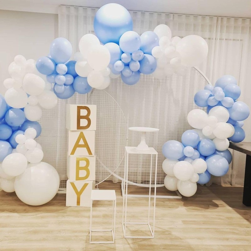 Balony lateksowe 18 cali niebieskie 45cm