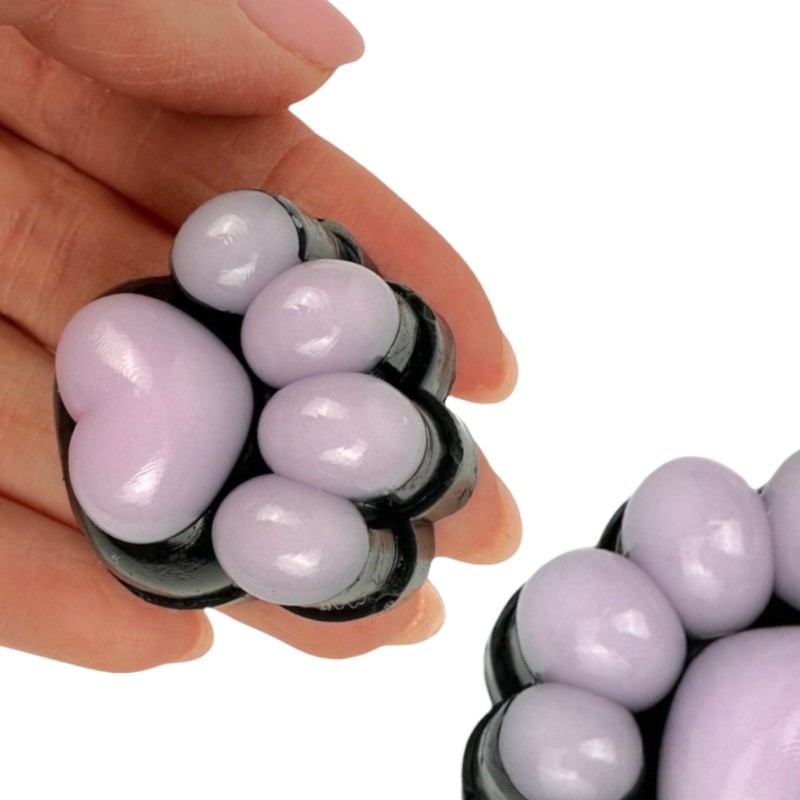Zabawka Squishie Kocia Łapka 25szt Sensoryczna Galaretka