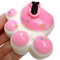 Gniotek Sensoryczny Kocia Łapka z Rybką 7x7cm