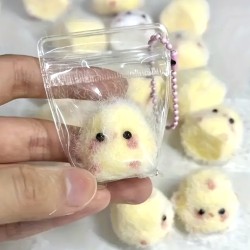 Gniotek mochi mini kurczaczek antystresowy