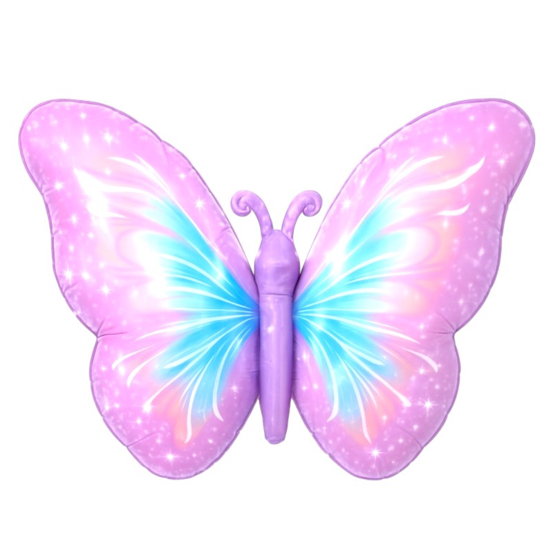 Balon foliowy motyl pastelowy 80x53 cm