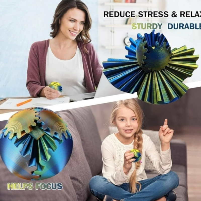 Kula 3D Antystresowa Magiczna Kostka