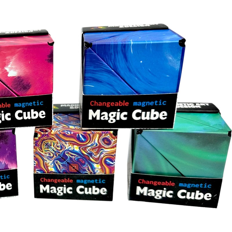 Kostka MAGNETYCZNA Magic Cube Art changeable magnetic