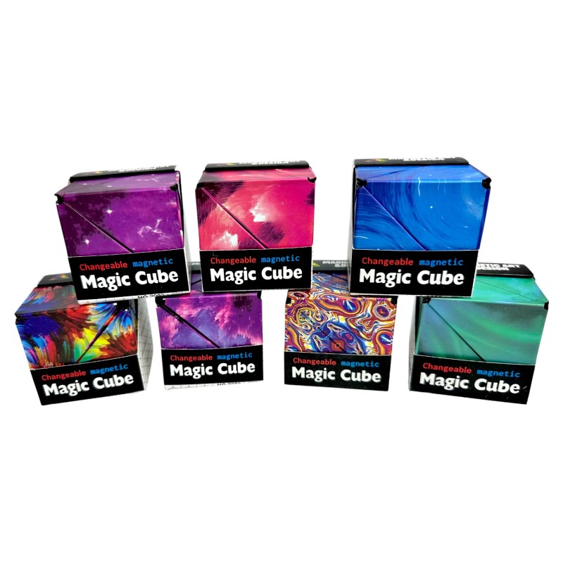 Kostka MAGNETYCZNA Magic Cube Art changeable magnetic