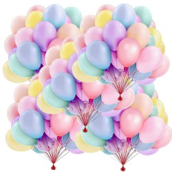 Balony pastelowe mix kolorów 50szt 10cali