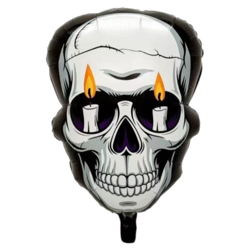 Balon foliowy czaszka na Halloween