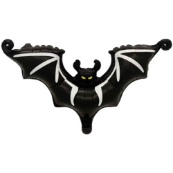 Czarny Duży Balon Nietoperz...