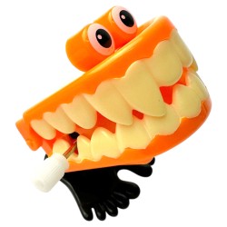 Zabawka zęby skaczące Halloween 1 szt.