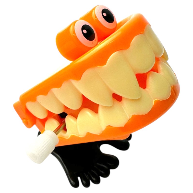 Zabawka zęby skaczące Halloween 1 szt.
