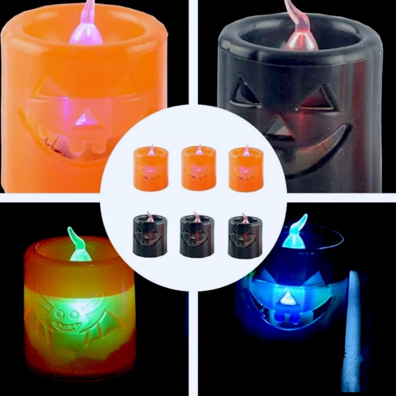 Lampki LED Halloween Świecąca Lampka Dynia