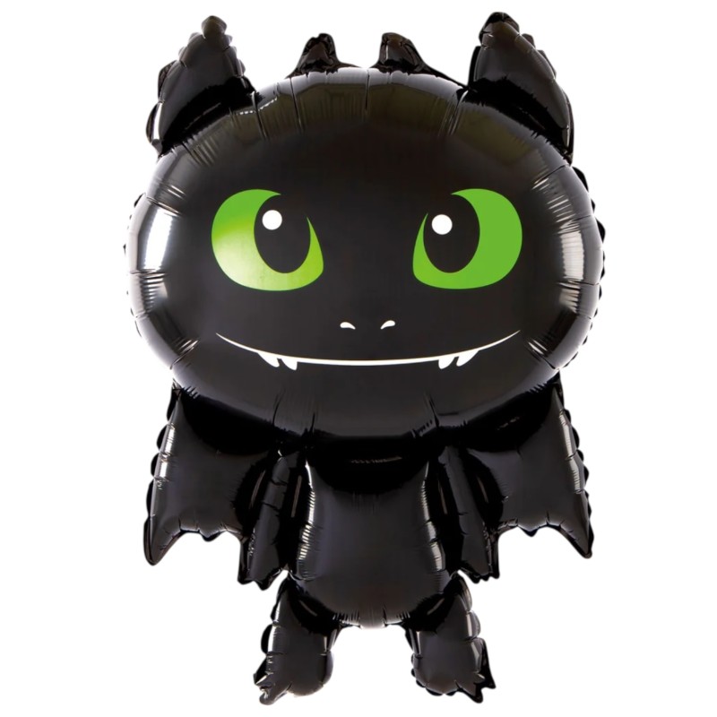 Balon Foliowy Smok Szczerbatek 86x56cm