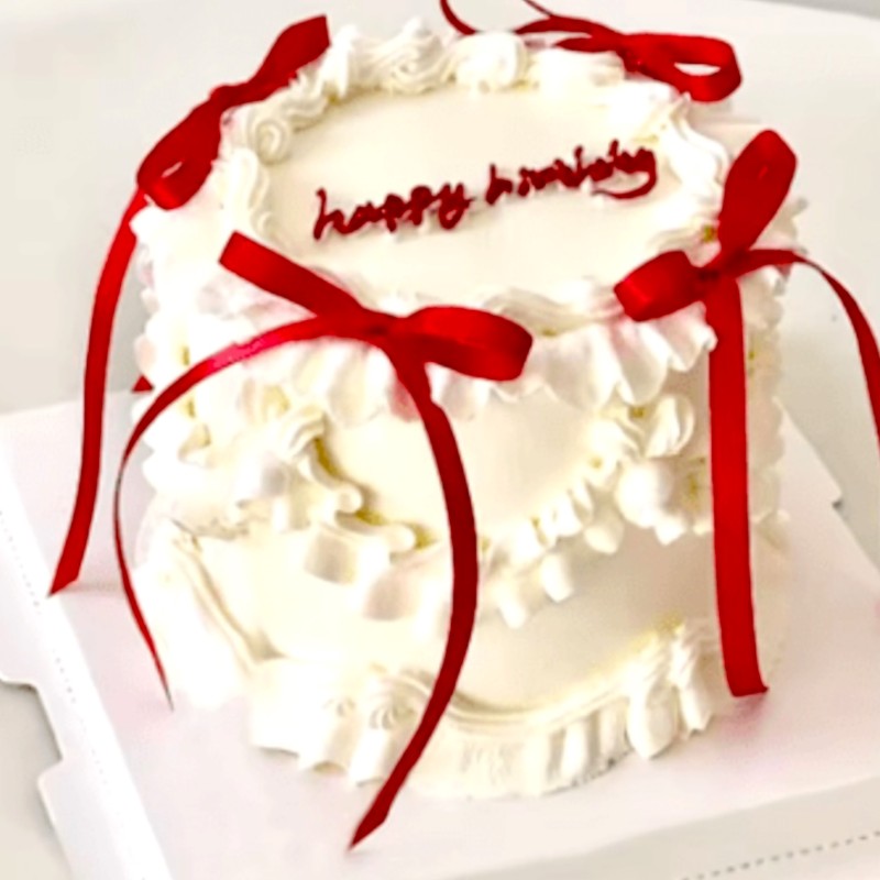 Czerwone Kokardki Dekoracyjne na Balony 10 szt