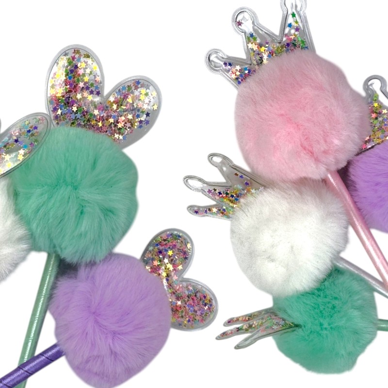 Długopis pompony korony