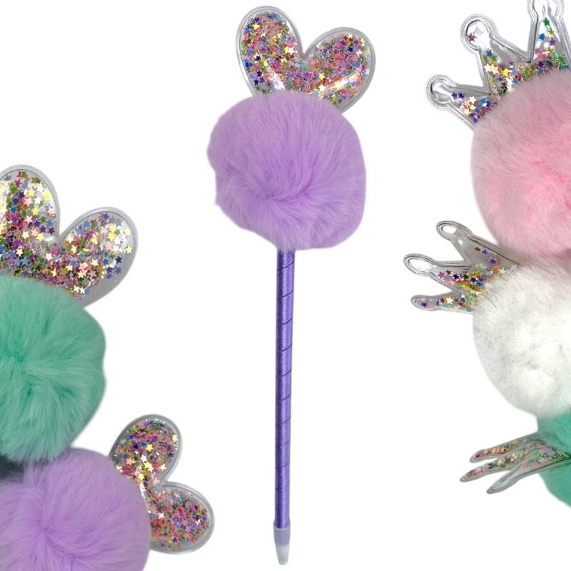 Długopis pompony korony