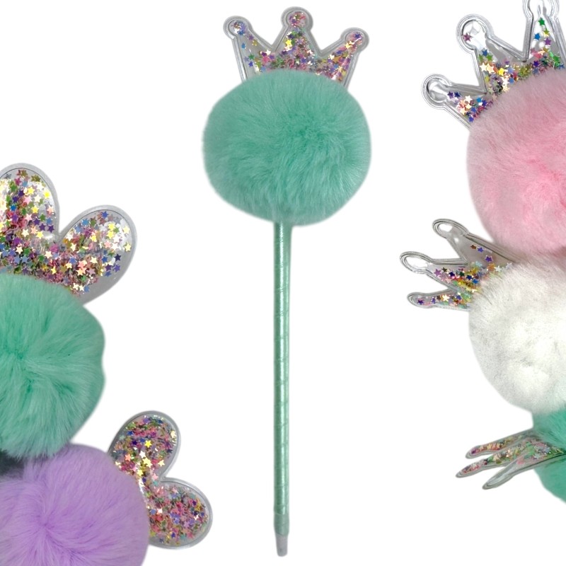 Długopis pompony korony