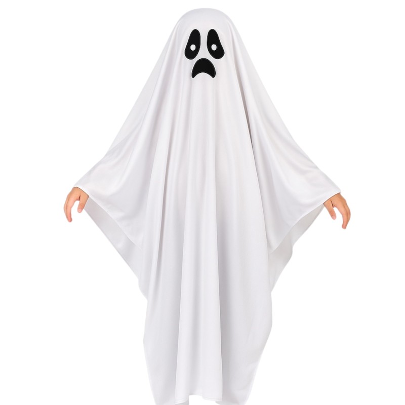 STRÓJ DUCH Przebranie za Ducha Kostium HALLOWEEN Boo 6-9 lat 122-134