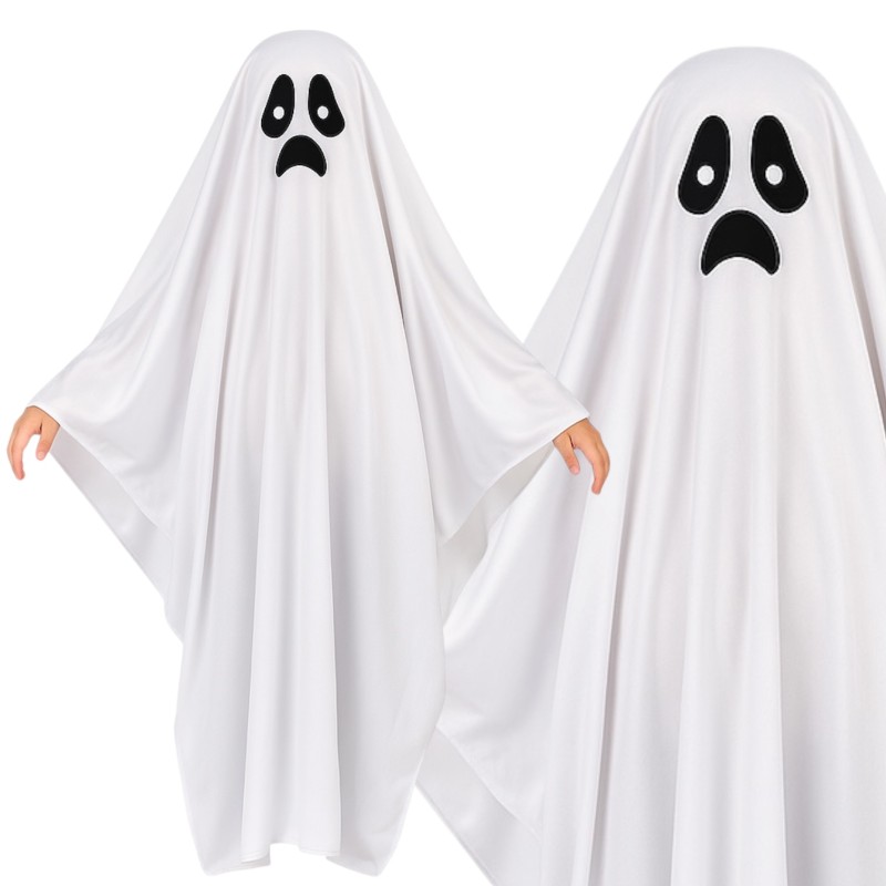 STRÓJ DUCH Przebranie za Ducha Kostium HALLOWEEN Boo 10-14 lat 140-150