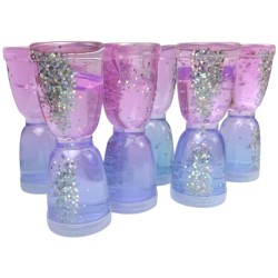 Slime Galaktyczny z Gwiazdkami HOLO klepsydra 15cm