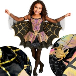 Strój Pajęczarka na Halloween dla dziewczynki