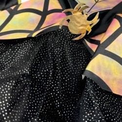 Strój Pajęczarka z opaską pająk na Halloween