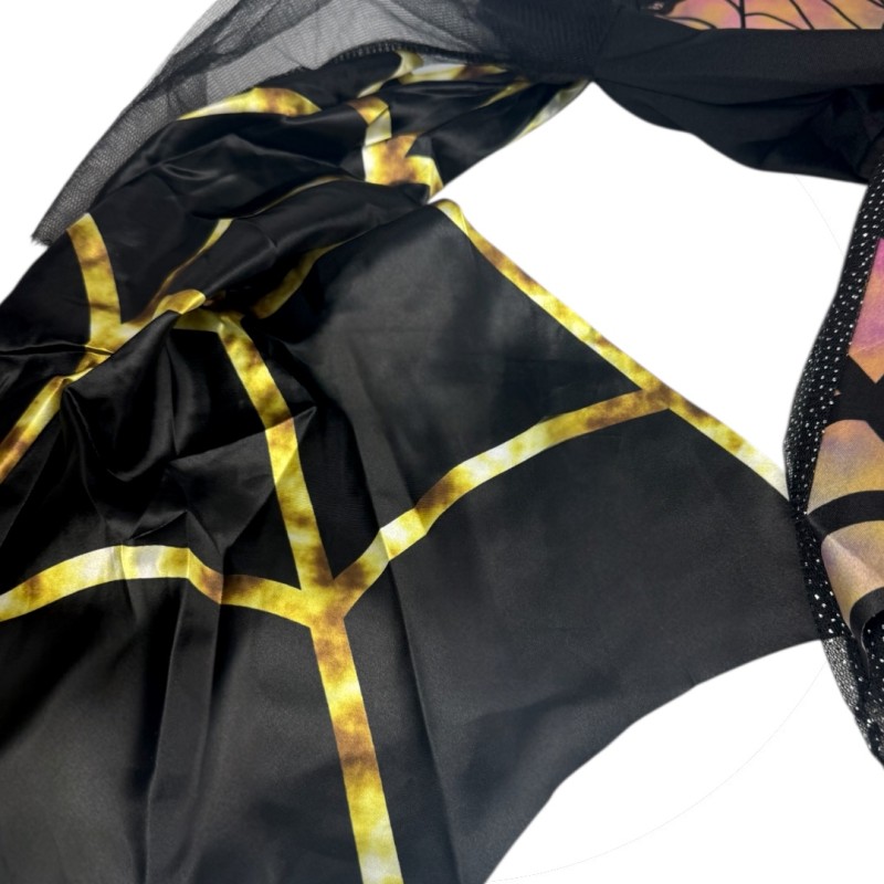 Strój Pajęczarka z opaską pająk na Halloween