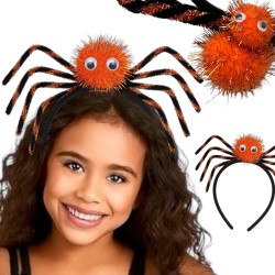 Opaska do włosów z pająkiem Halloween