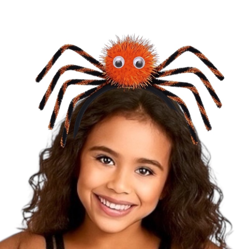 Opaska do włosów z pająkiem Halloween
