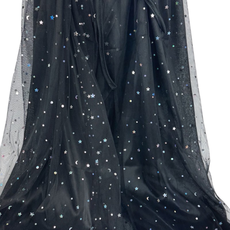 Zestaw Peleryna i Kapelusz Czarodziejki 80cm