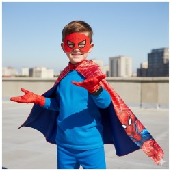 Strój Peleryna Spiderman z Maską i Rękawiczkami