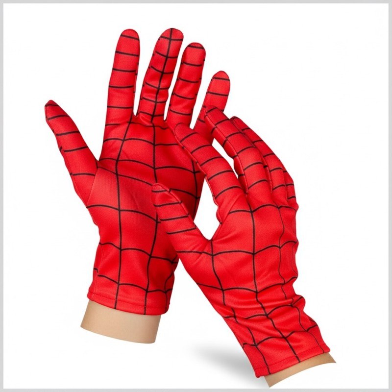 Strój Peleryna Spiderman z Maską i Rękawiczkami