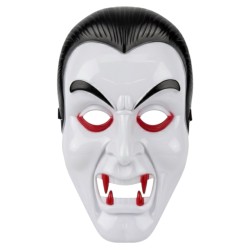 Zestaw Wampir Dracula Halloween Krew Maska Peleryna 120 cm