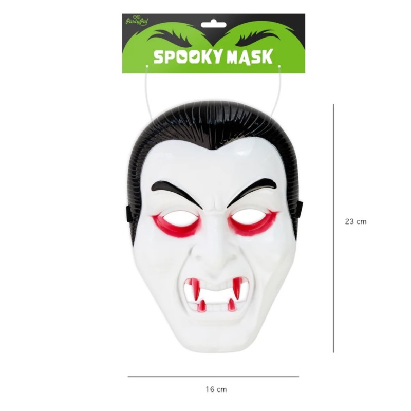 Maska wampir Drakula Halloween 1 szt.