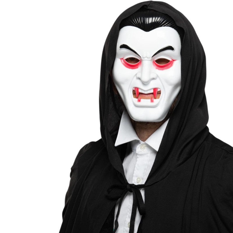 Maska wampir Drakula Halloween 1 szt.