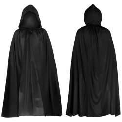 Peleryna z kapturem Mag Czarna 80 cm
