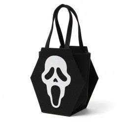 Koszyk na cukierki Halloween z motywem Krzyk