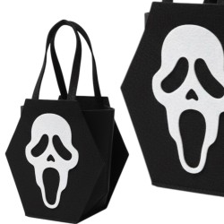 Koszyk na cukierki Halloween z motywem Krzyk