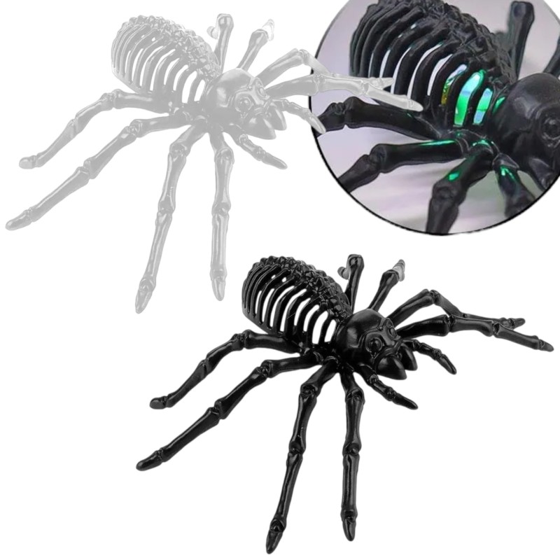 Przebranie Ducha Boo 6-9 lat z Koszykiem Krzyk i Pająkiem