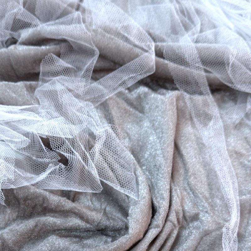 Kostium duch z kapturem i tiulem dla dzieci