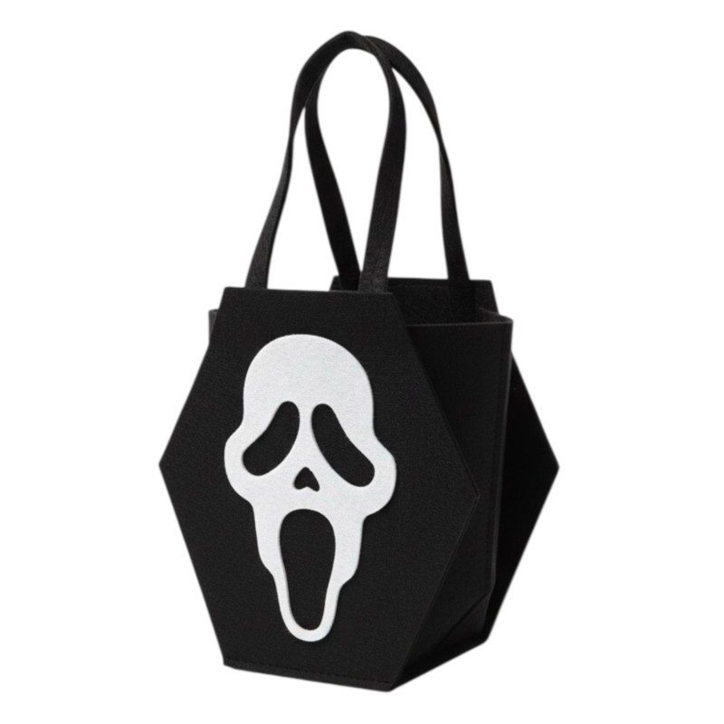 Przebranie Ducha Boo 6-9 lat z Koszykiem Krzyk i Pająkiem