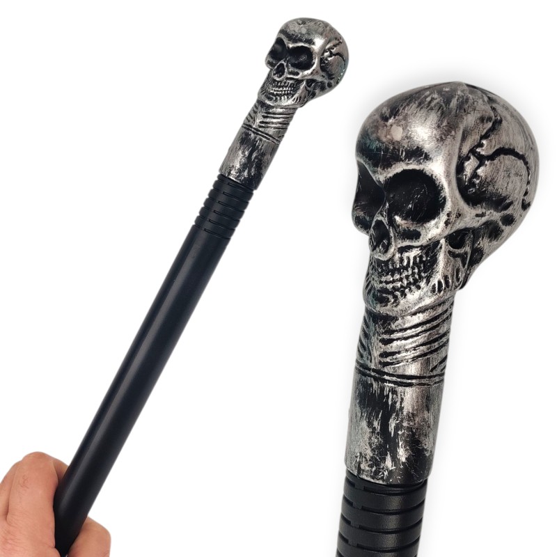 Laska z czaszką Halloween